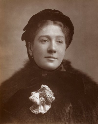 Madge Kendal, brytyjska aktorka i kierownik teatru, 1883 autorstwa St James