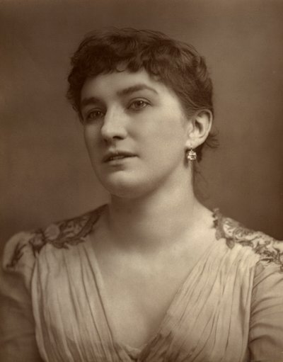 Nelly Bromley, brytyjska aktorka i piosenkarka, 1882 autorstwa St James