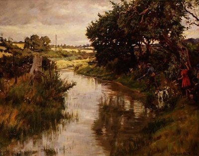 Dzieci Wędkarstwo autorstwa Stanhope Alexander Forbes