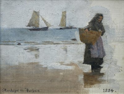 Rybka na plaży autorstwa Stanhope Alexander Forbes