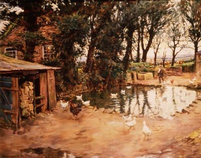 Staw z kaczkami autorstwa Stanhope Alexander Forbes