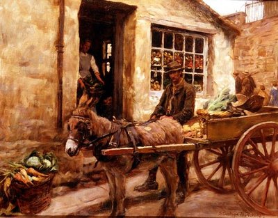 Wózek warzywny autorstwa Stanhope Alexander Forbes