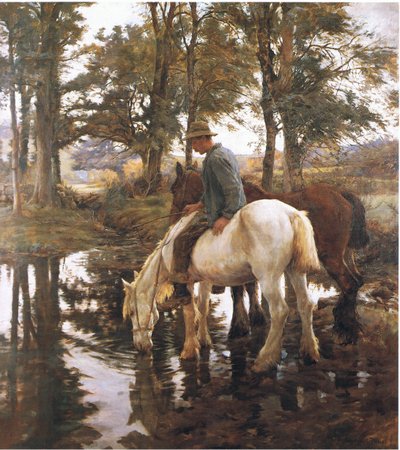 Miejsce do picia (kolor lito) autorstwa Stanhope Alexander Forbes