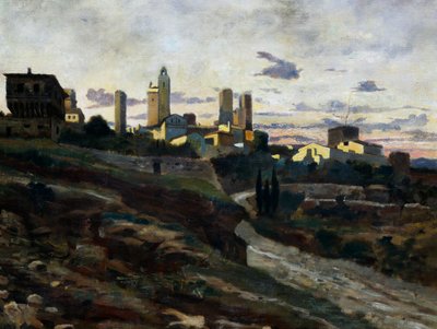 Św. Gimignano autorstwa Stanislao Pointeau