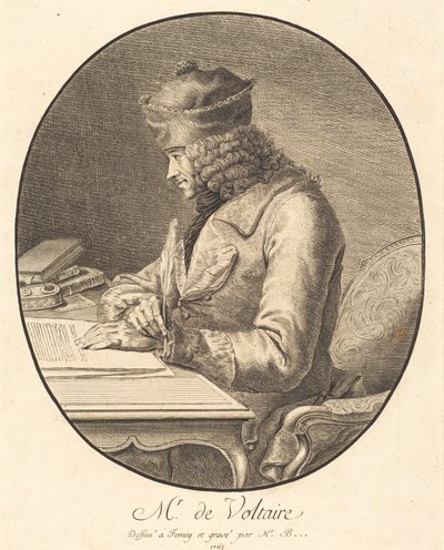 pan de Voltaire autorstwa Stanislas Jean de Boufflers