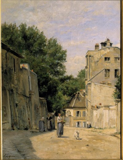 Montmartre, rue Saint Vincent Obraz Stanislasa Lepine
