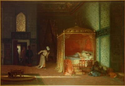Dramat w haremie autorstwa Stanislaus von Chlebowski