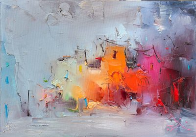 Żywe barwy miejskiego krajobrazu autorstwa Stanislav Lazarov