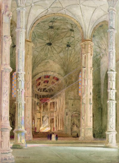 Katedra w Belem autorstwa Stanley Inchbold
