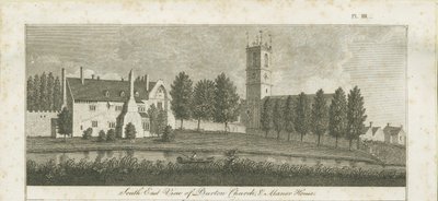 Opactwo Burton-upon-Trent: grawerowanie, nd [ok. 1795] (druk) autorstwa Stebbing Shaw