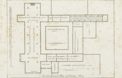 Opactwo Burton-upon-Trent: grawerowanie, nd [ok. 1795] (druk) autorstwa Stebbing Shaw