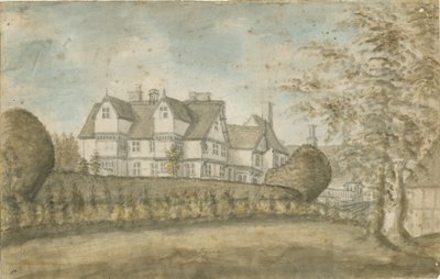 Eccleshall - Biana Hall: malarstwo akwarelowe, bd [1795] autorstwa Stebbing Shaw