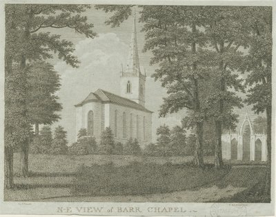 Kaplica Great Barr: grawerowanie, bd [1762-1802] autorstwa Stebbing Shaw
