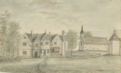 Kaplica Haselour: malarstwo akwarelowe, bd [1797] autorstwa Stebbing Shaw