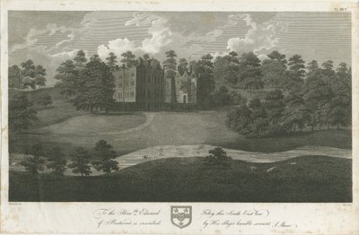 Prestwood Hall: grawerowanie, nd [1762-1802] autorstwa Stebbing Shaw