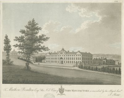 Manufaktura Soho: rycina kolorowa akwatinta, bd [ok. 1798] (druk) autorstwa Stebbing Shaw