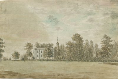 Sala Statfold: malowanie akwarelą, bd [1762-1802] autorstwa Stebbing Shaw