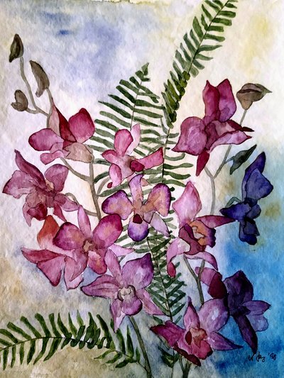storczyki autorstwa Steegs Art Karin