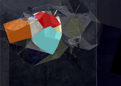 Abstrakcyjna kompozycja geometryczna autorstwa Stefan Fransson