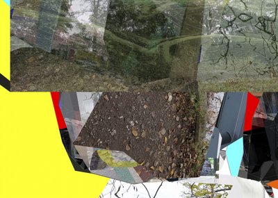 Geometryczny kolaż leśny autorstwa Stefan Fransson