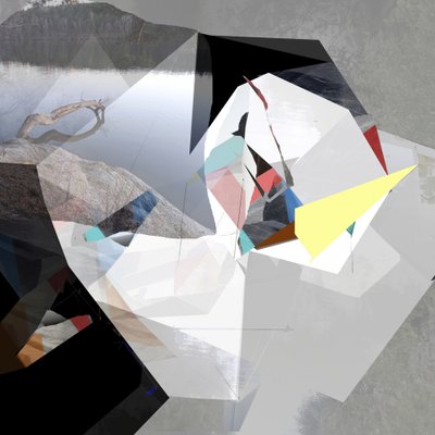 Geometryczne odbicie w jeziorze autorstwa Stefan Fransson