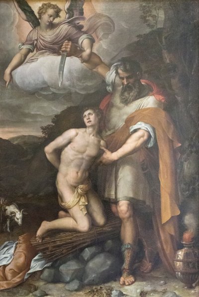 Ofiara Izaaka autorstwa Stefano Pieri