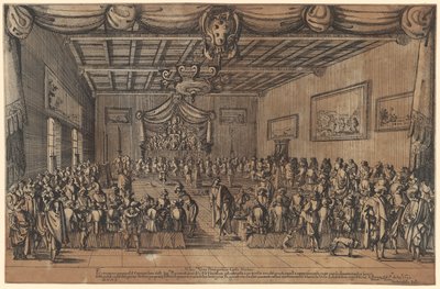 Bankiet Przyjemności autorstwa Stefano della Bella