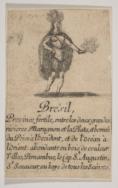 Brazylia, 1644. autorstwa Stefano della Bella