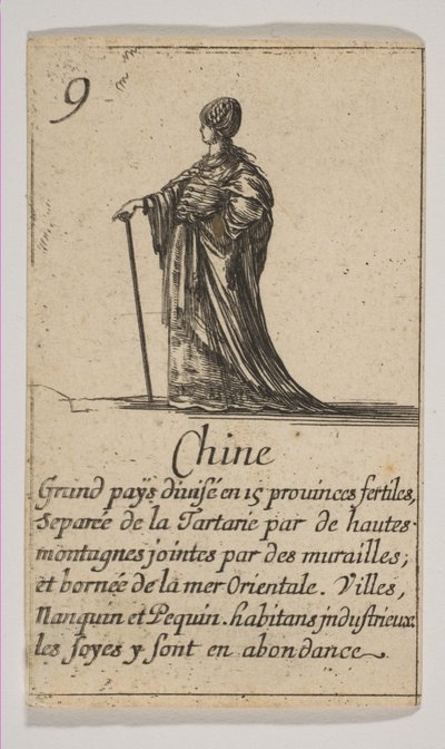 Chiny, 1644. autorstwa Stefano della Bella