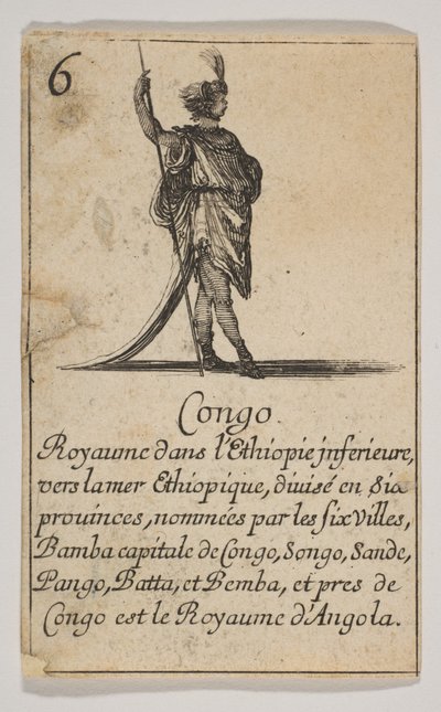 Kongo, 1644. autorstwa Stefano della Bella