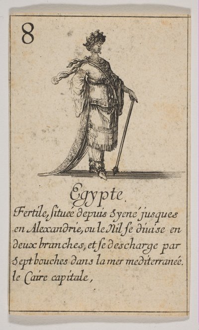 Egipt, 1644. autorstwa Stefano della Bella