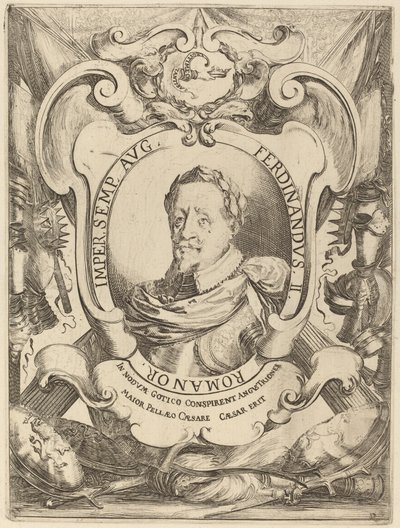 Cesarz Ferdynand II. autorstwa Stefano della Bella