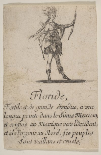 Floryda, 1644. autorstwa Stefano della Bella
