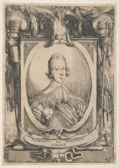 Francesco de Medici, książę Toskanii, ca. 1634. autorstwa Stefano della Bella