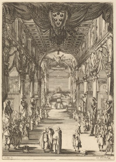 Pogrzeb księcia Francesco de Medici autorstwa Stefano della Bella