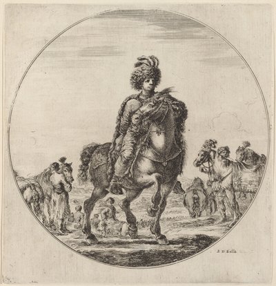 Węgierski Kawaler autorstwa Stefano della Bella