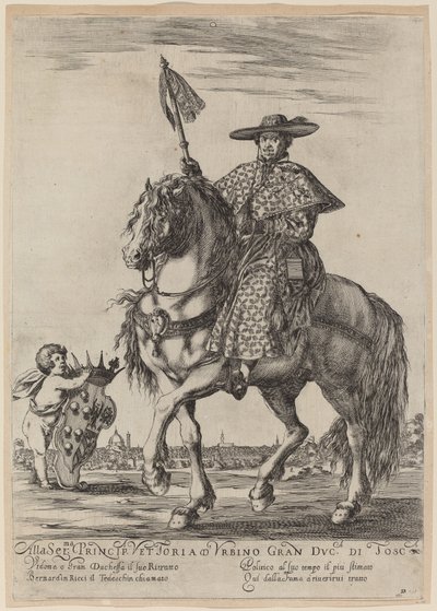 Tedeschino, 1637. autorstwa Stefano della Bella