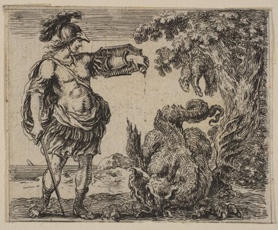 Jason, z Game of Mythology Game of Mythology, 1644. autorstwa Stefano della Bella