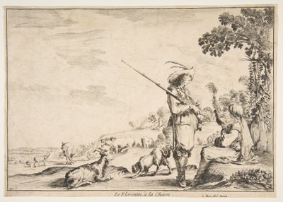 Polowanie florenckie, ca. 1654. autorstwa Stefano della Bella