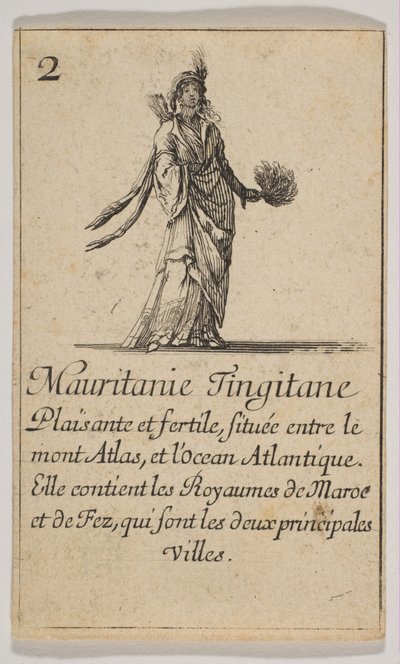 Mauretania, 1644. autorstwa Stefano della Bella