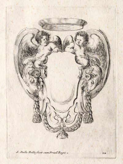 Nowy model kartusza, 1647. autorstwa Stefano della Bella