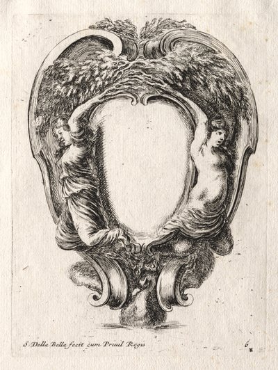 Nowy model kartusza, 1647. autorstwa Stefano della Bella