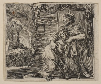 Pluton, z Game of Mythology Game of Mythology, 1644. autorstwa Stefano della Bella