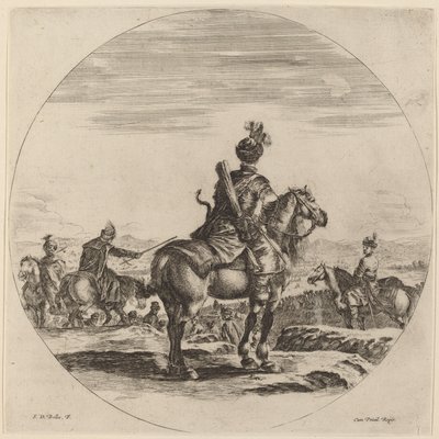 Polski Kawaler autorstwa Stefano della Bella