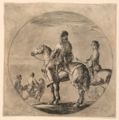 Polscy Jeźdźcy autorstwa Stefano della Bella