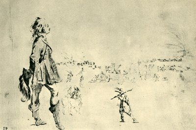 Postać męska stojąca, 1633-1634, 1943. autorstwa Stefano della Bella