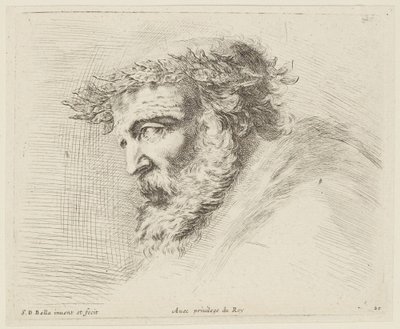 Studium (I principii del disegno, 20) autorstwa Stefano della Bella