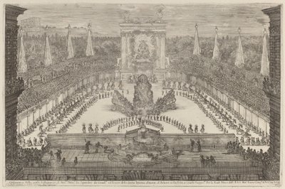 Książę Toskanii, jego oddziały konne i powozy wokół góry Atlas, 1661. autorstwa Stefano della Bella