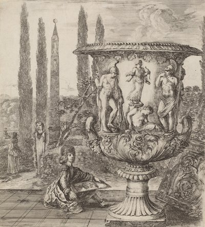 Waza Medyceuszy, 1656. autorstwa Stefano della Bella