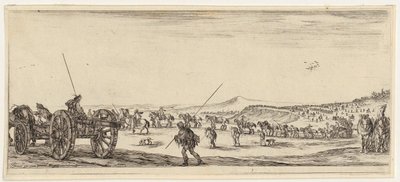 Strona tytułowa serii „Pokój i wojna” [Et pace, et bello] autorstwa Stefano della Bella